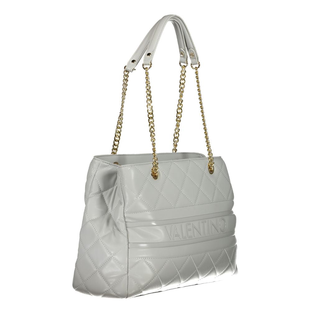 Mario Valentino Grigio Poliuretano Women Shoulder Bag Mario Valentino