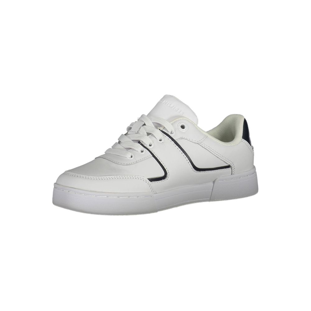 Tommy Hilfiger Bianco Leather Women Sneaker