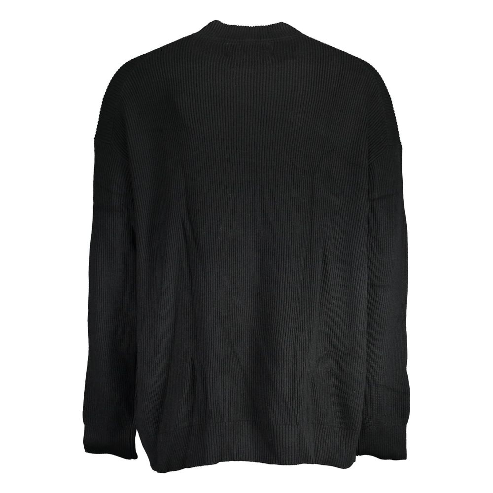 Calvin Klein Black Cotton Sweater Calvin Klein