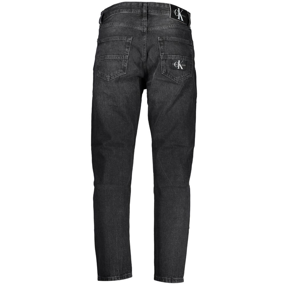 Calvin Klein Blue Cotton Jeans & Pant Calvin Klein