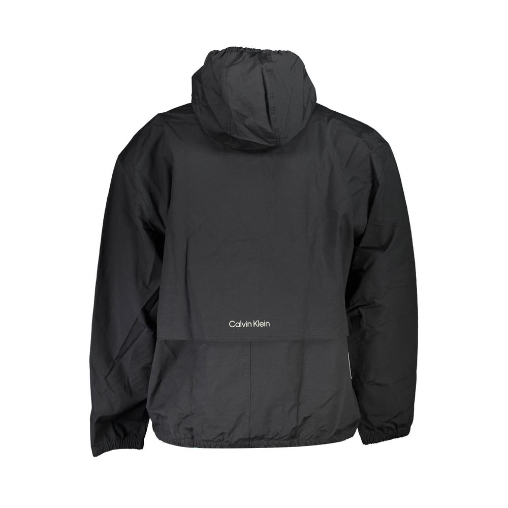 Calvin Klein Black Cotton Jacket Calvin Klein