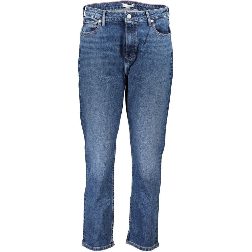 Tommy Hilfiger Blue Cotton Jeans & Pant Tommy Hilfiger