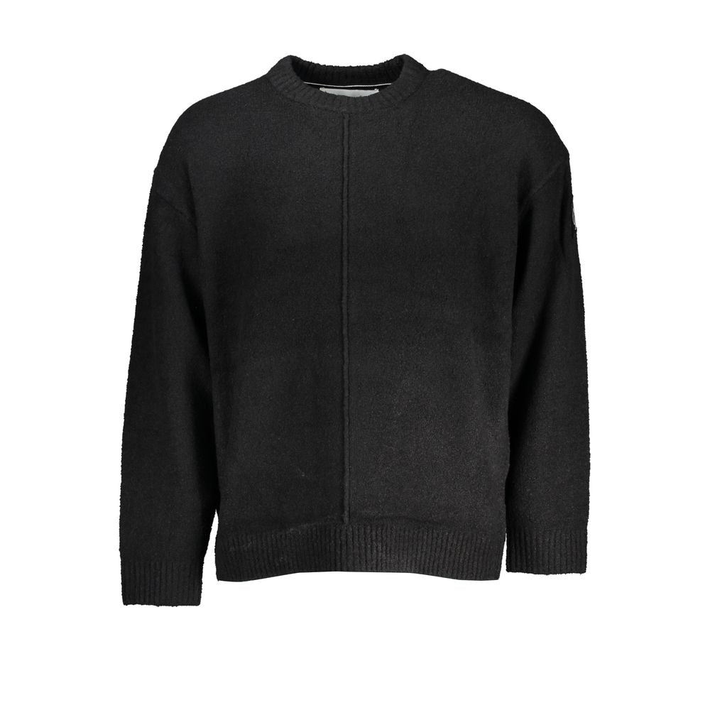 Calvin Klein Black Cotton Sweater Calvin Klein