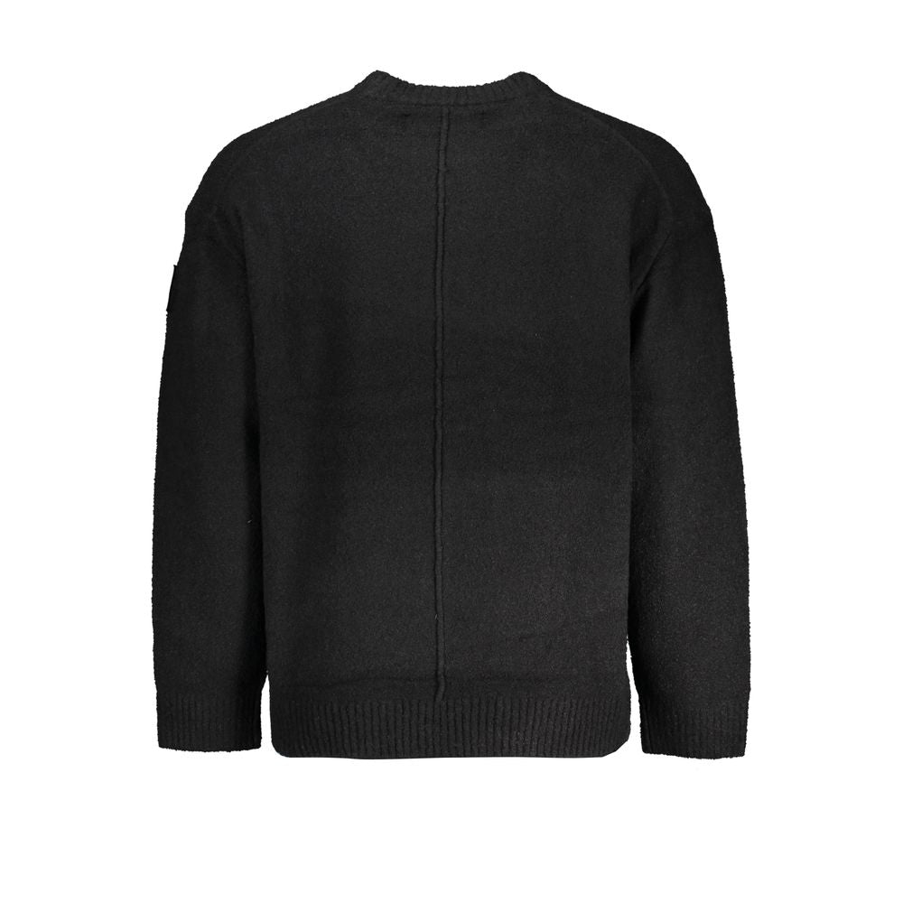 Calvin Klein Black Cotton Sweater Calvin Klein