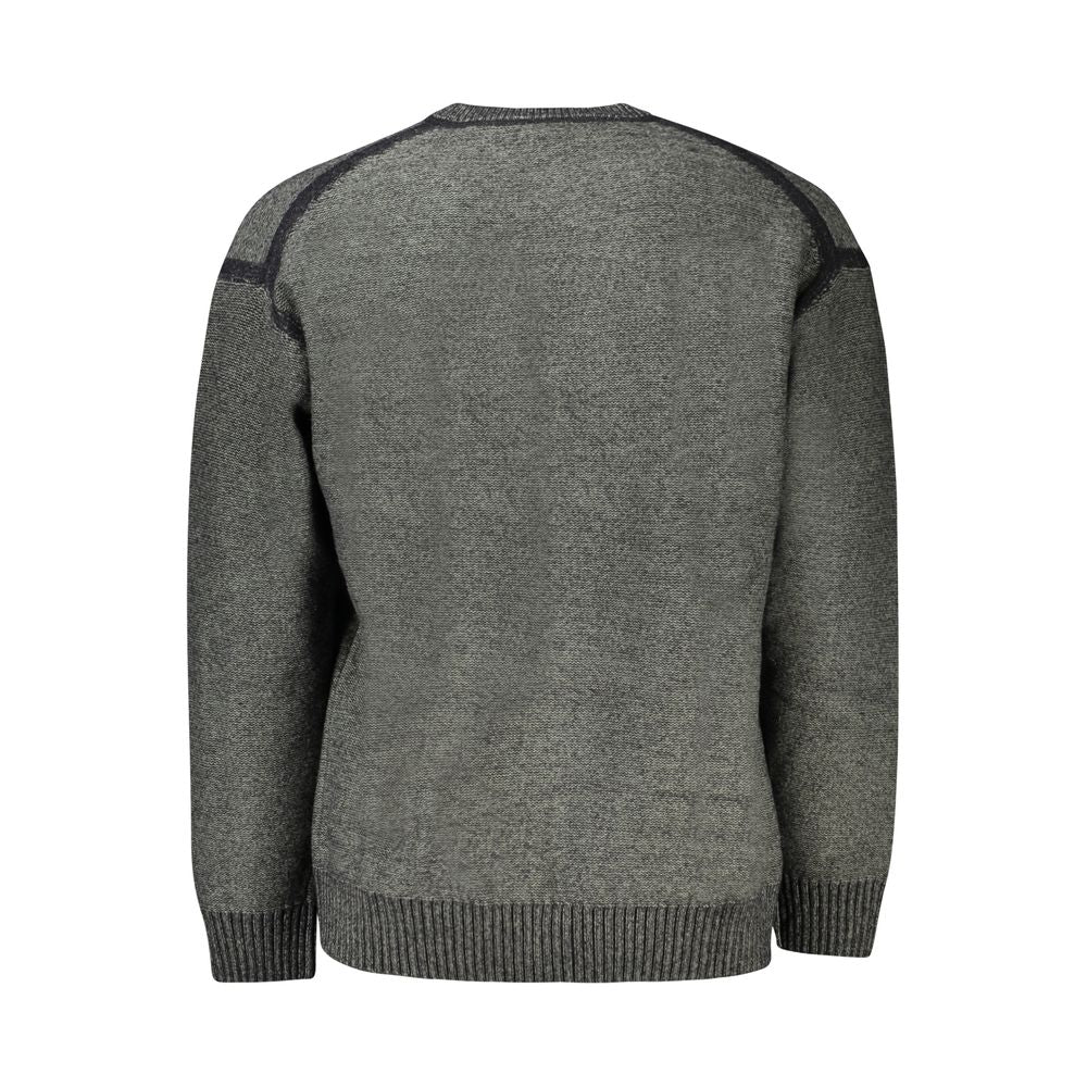 Hugo Boss Gray Wool Sweater Hugo Boss