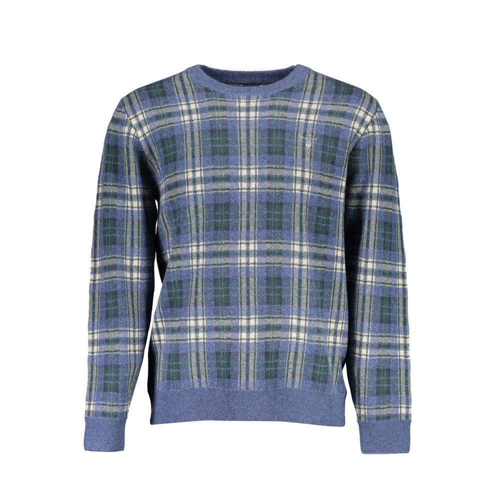 Gant Blue Cotton Sweater Gant