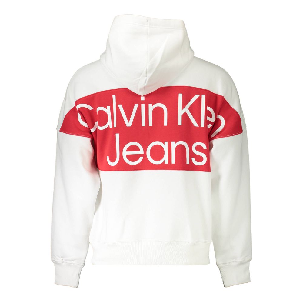 Calvin Klein White Cotton Sweater Calvin Klein