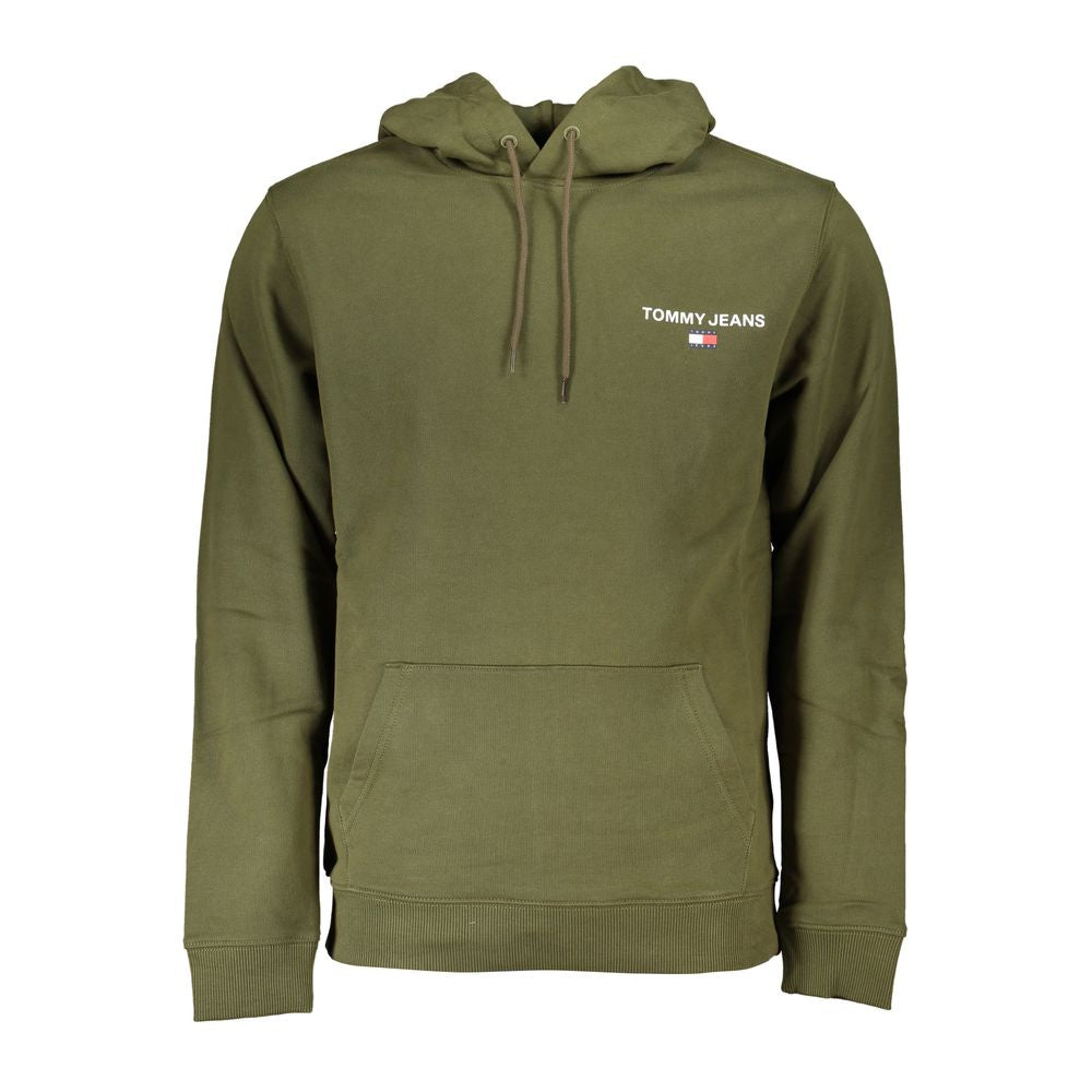 Tommy Hilfiger Green Cotton Sweater Tommy Hilfiger