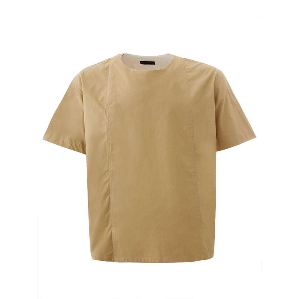 Emporio Armani Brown Cotton Sweater Emporio Armani