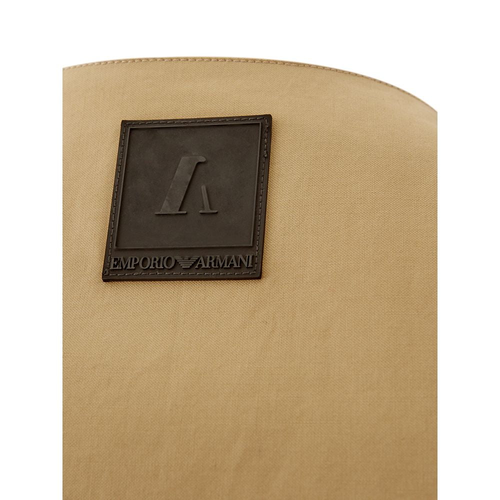 Emporio Armani Brown Cotton Sweater Emporio Armani