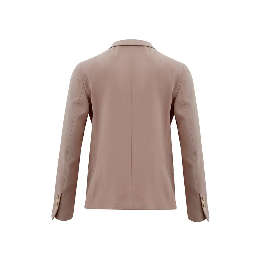 Lardini Gray Polyester Jackets & Coat Lardini