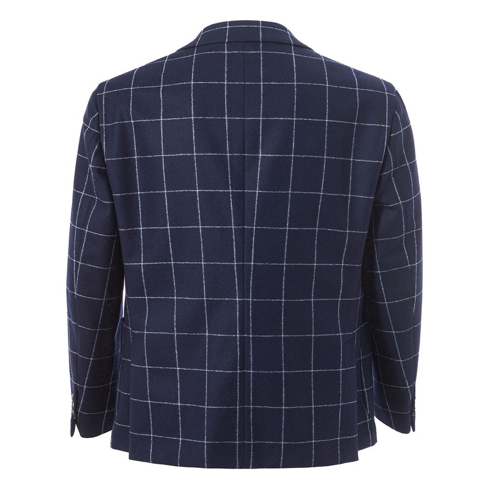 Malo Blue Wool Blazer Malo