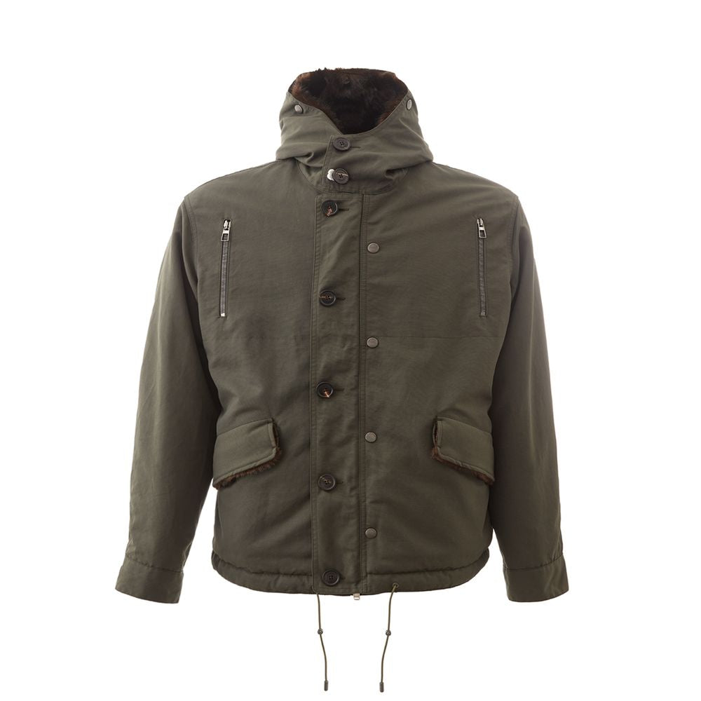 Lardini Army Cotton Jackets & Coat Lardini
