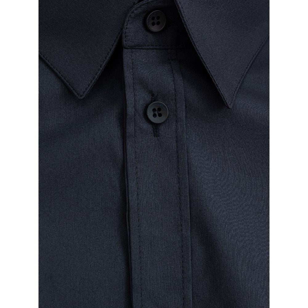 Dolce & Gabbana Blue Cotton Shirt Dolce & Gabbana