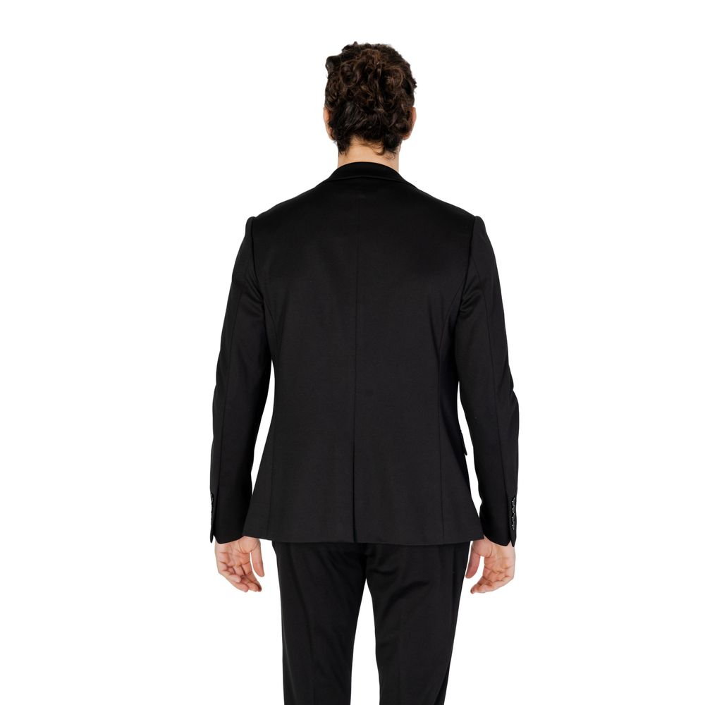 Antony Morato Black Polyester Blazer Antony Morato