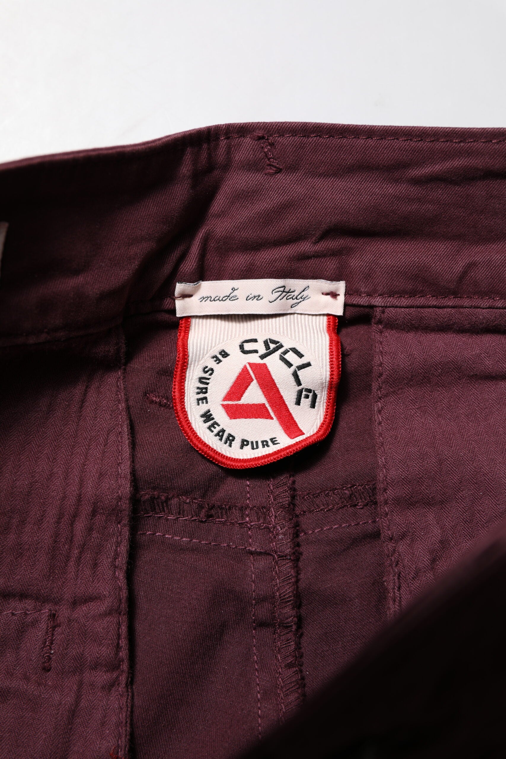 CYCLE Maroon Cotton Stretch Skinny Fit Men Denim Jeans CYCLE