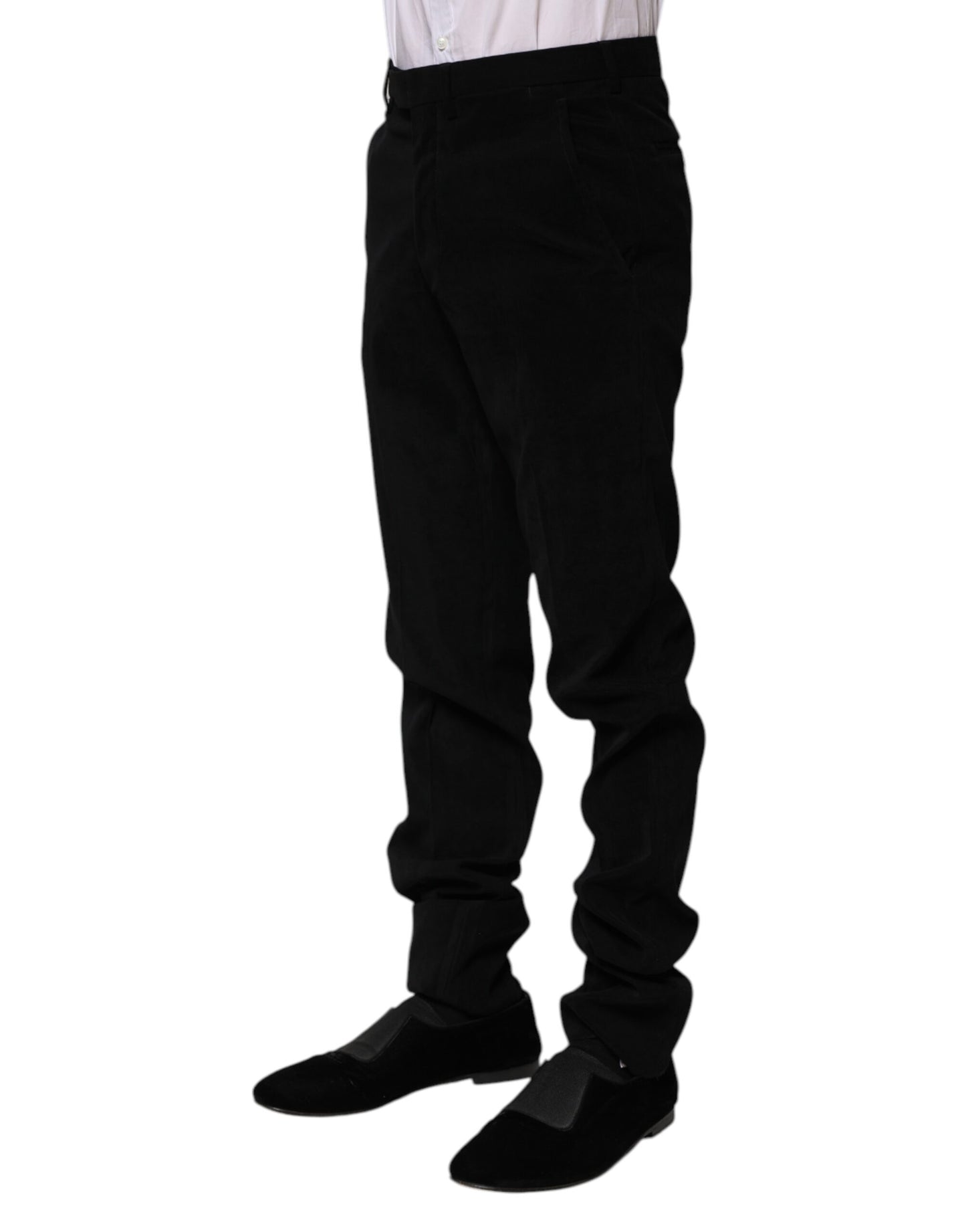 BENCIVENGA Black Mid Waist Dress Formal Pants BENCIVENGA