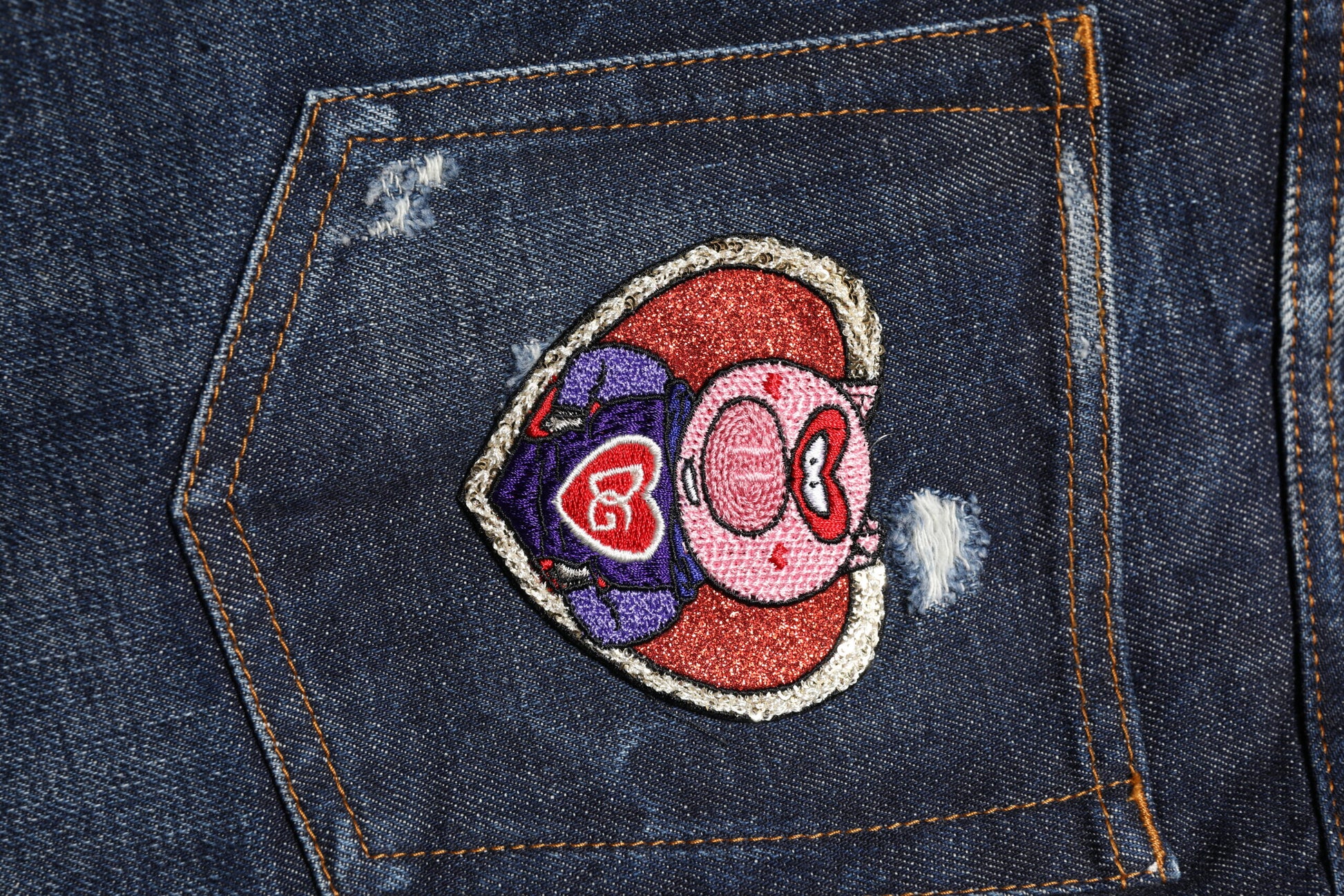 Dolce & Gabbana Dark Blue Tattered Skinny Denim Jeans Dolce & Gabbana