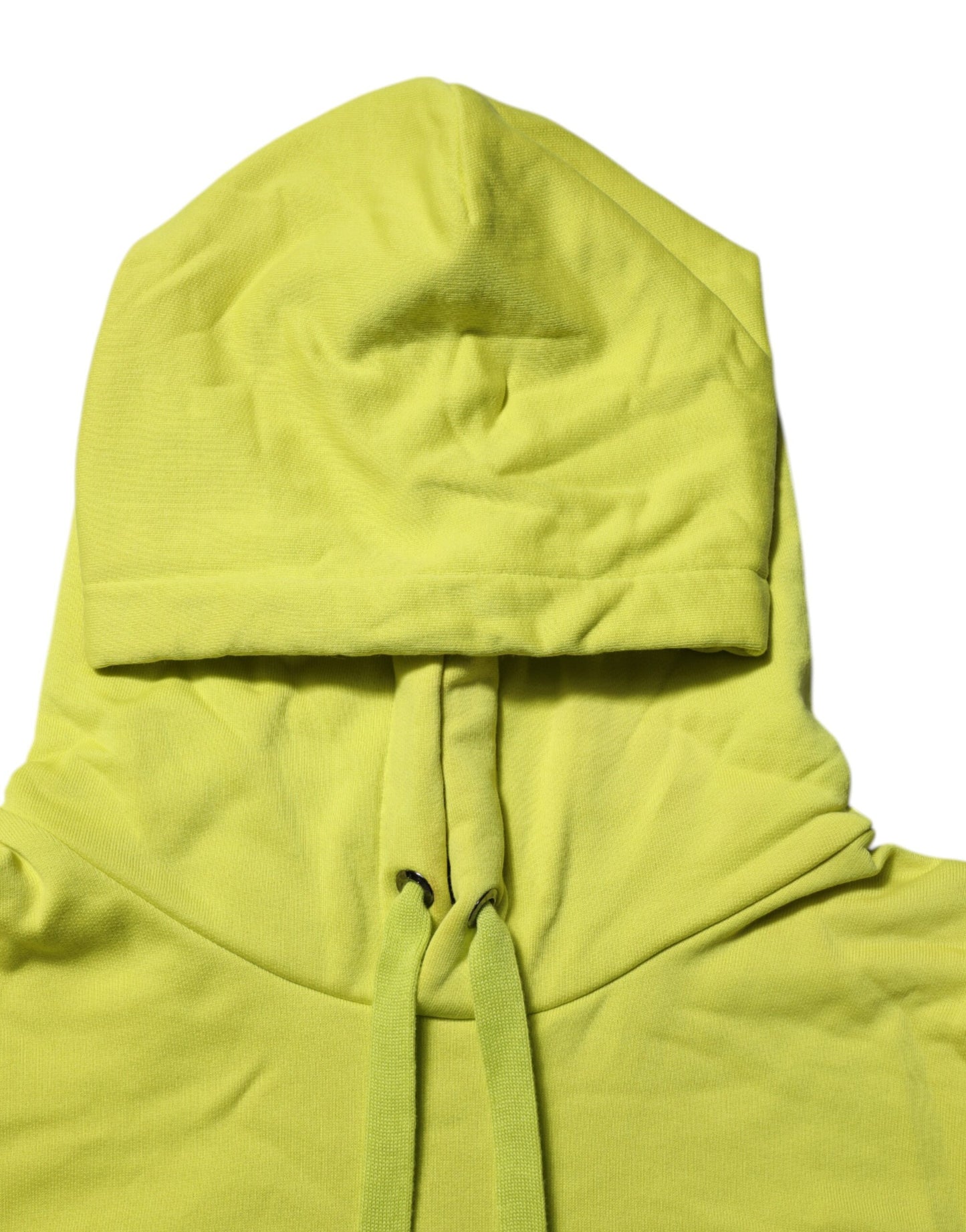 Dolce & Gabbana Green Cotton Hooded Logo Sweatshirt Sweater Dolce & Gabbana