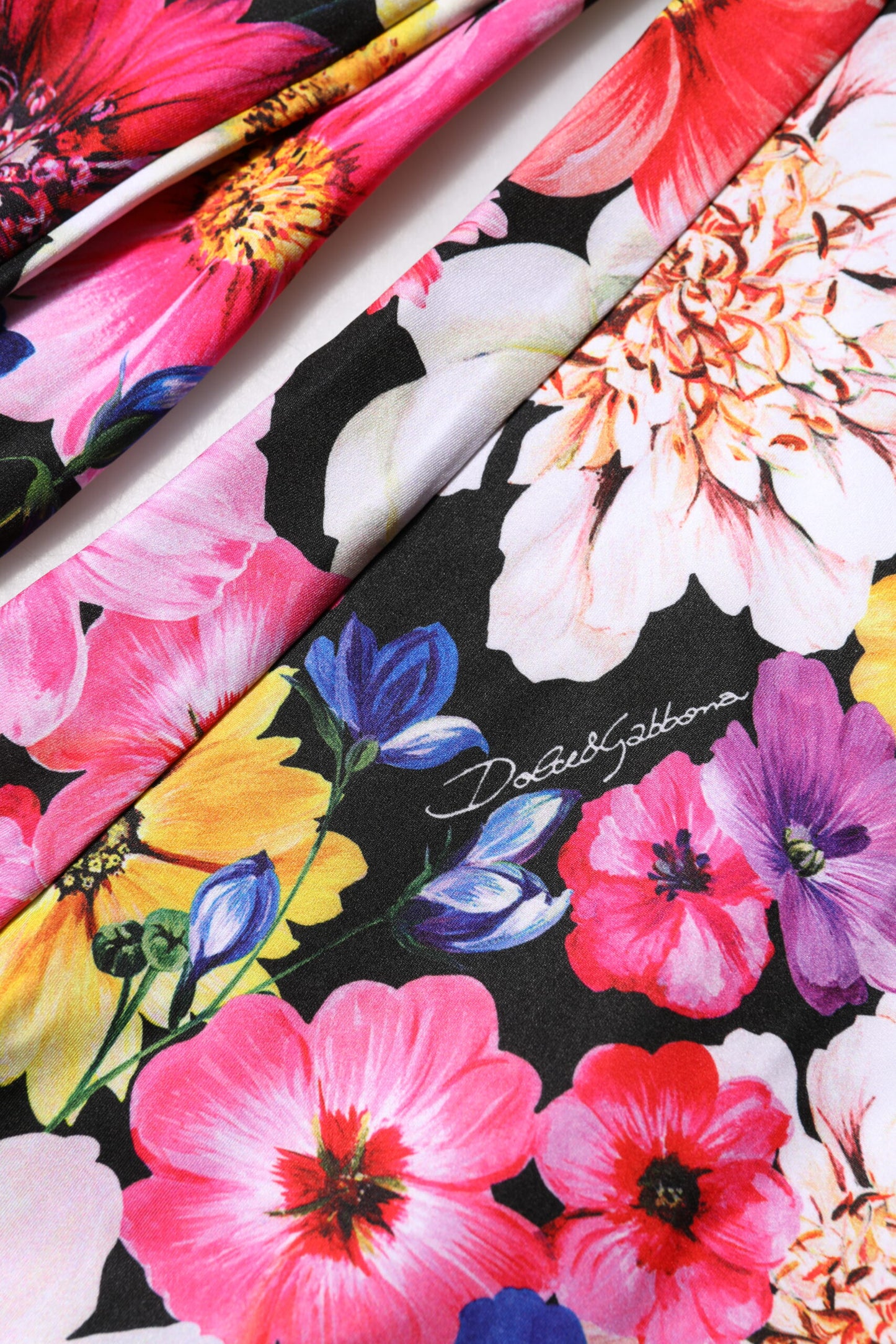 Dolce & Gabbana Multicolor Floral High Waist Leggings Pants Dolce & Gabbana