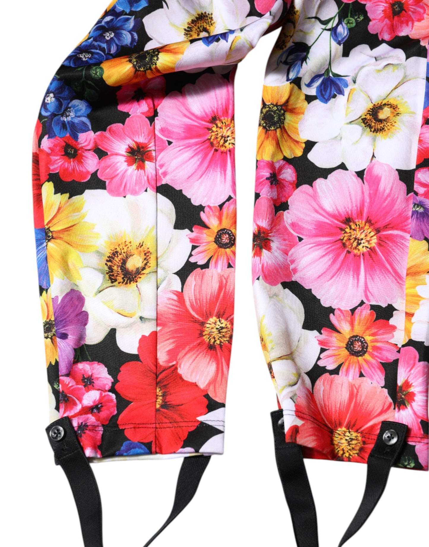 Dolce & Gabbana Multicolor Floral High Waist Leggings Pants Dolce & Gabbana