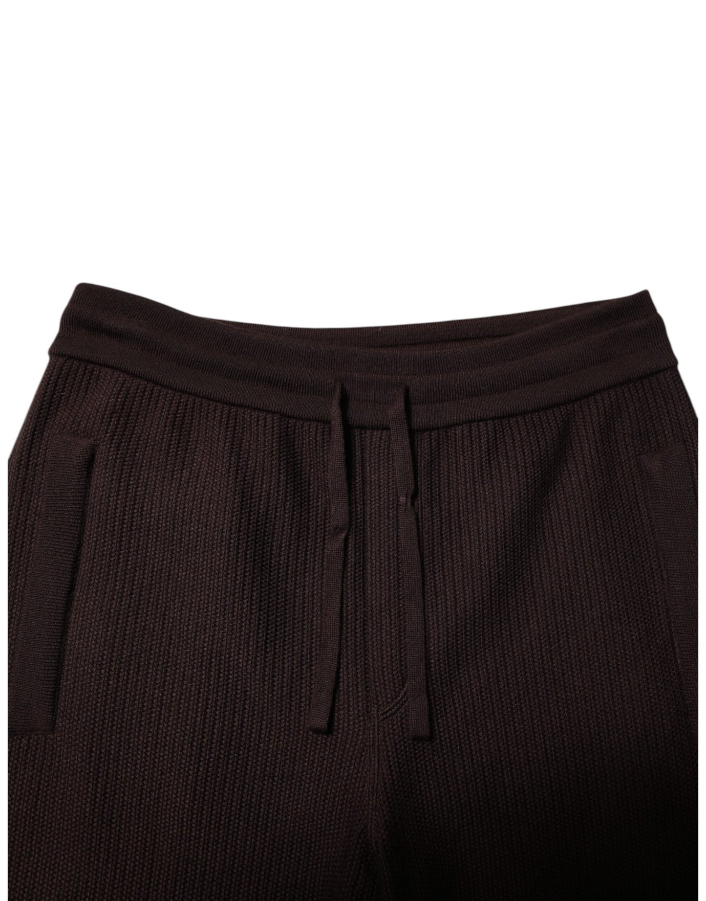 Dolce & Gabbana Brown Cashmere Men Jogger Sweatpants Pants Dolce & Gabbana