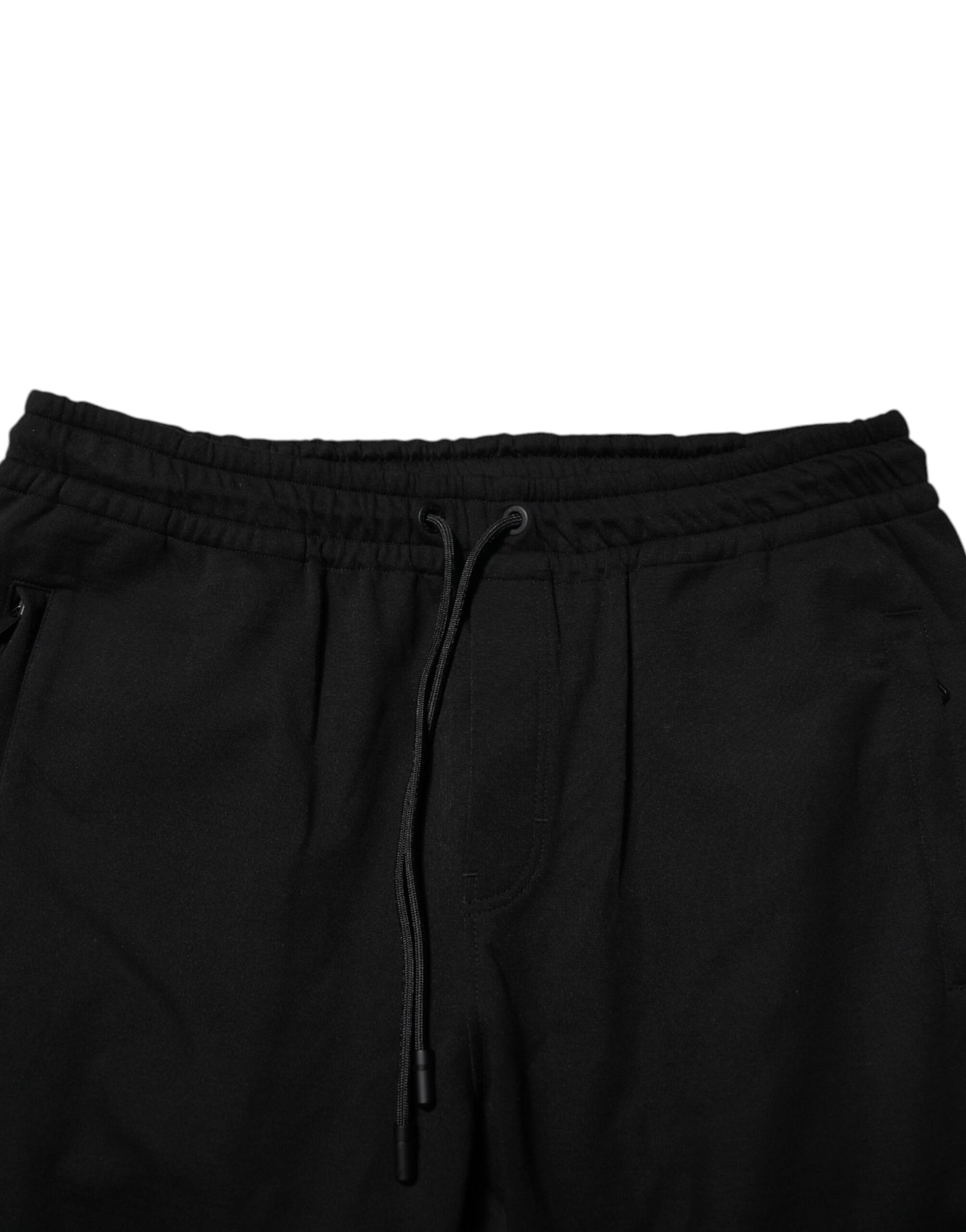 Dolce & Gabbana Black Cotton Men Jogger Sweatpants Pants Dolce & Gabbana