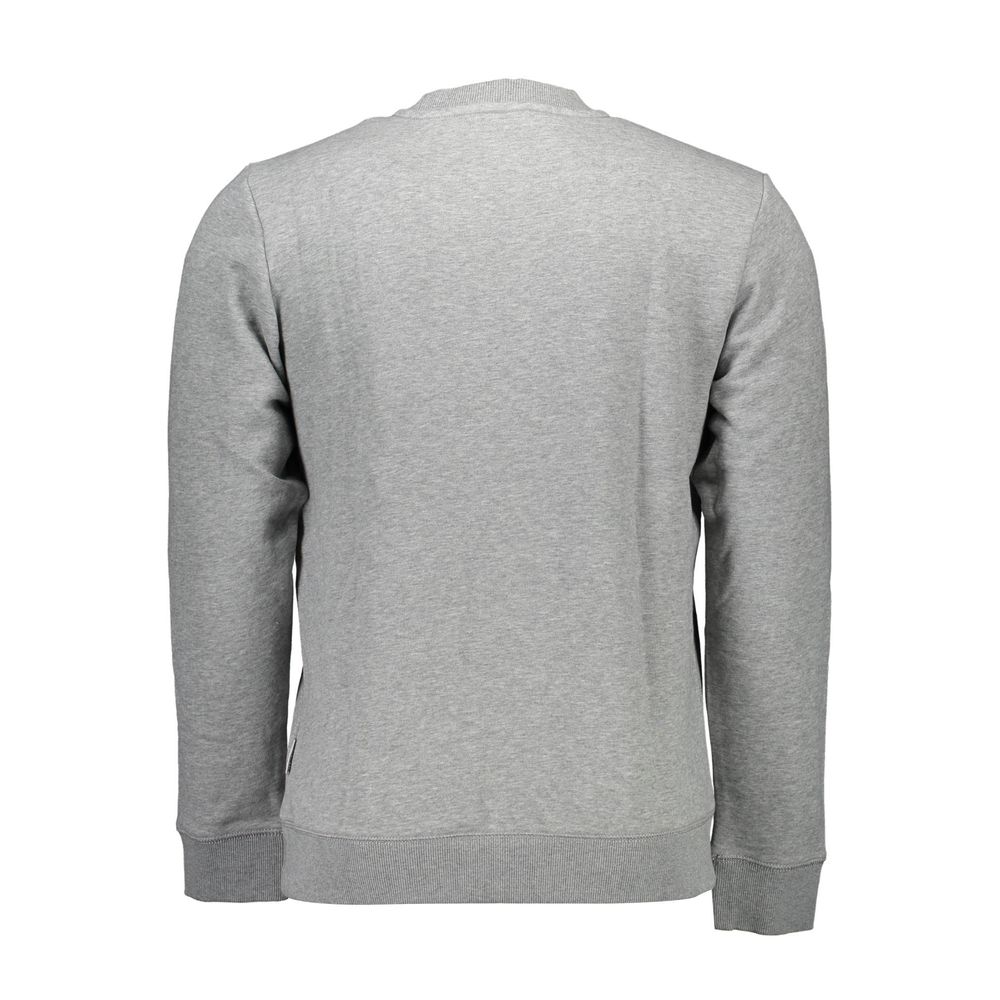 Napapijri Gray Cotton Sweater Napapijri