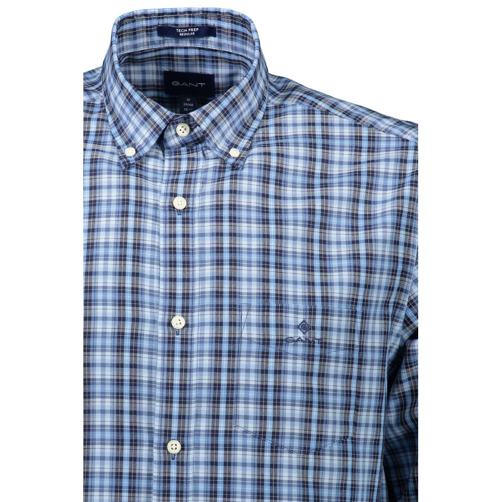 Gant Blue Cotton Shirt Gant
