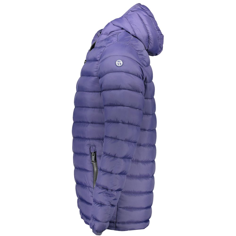 Sergio Tacchini Blue Polyester Jacket Sergio Tacchini
