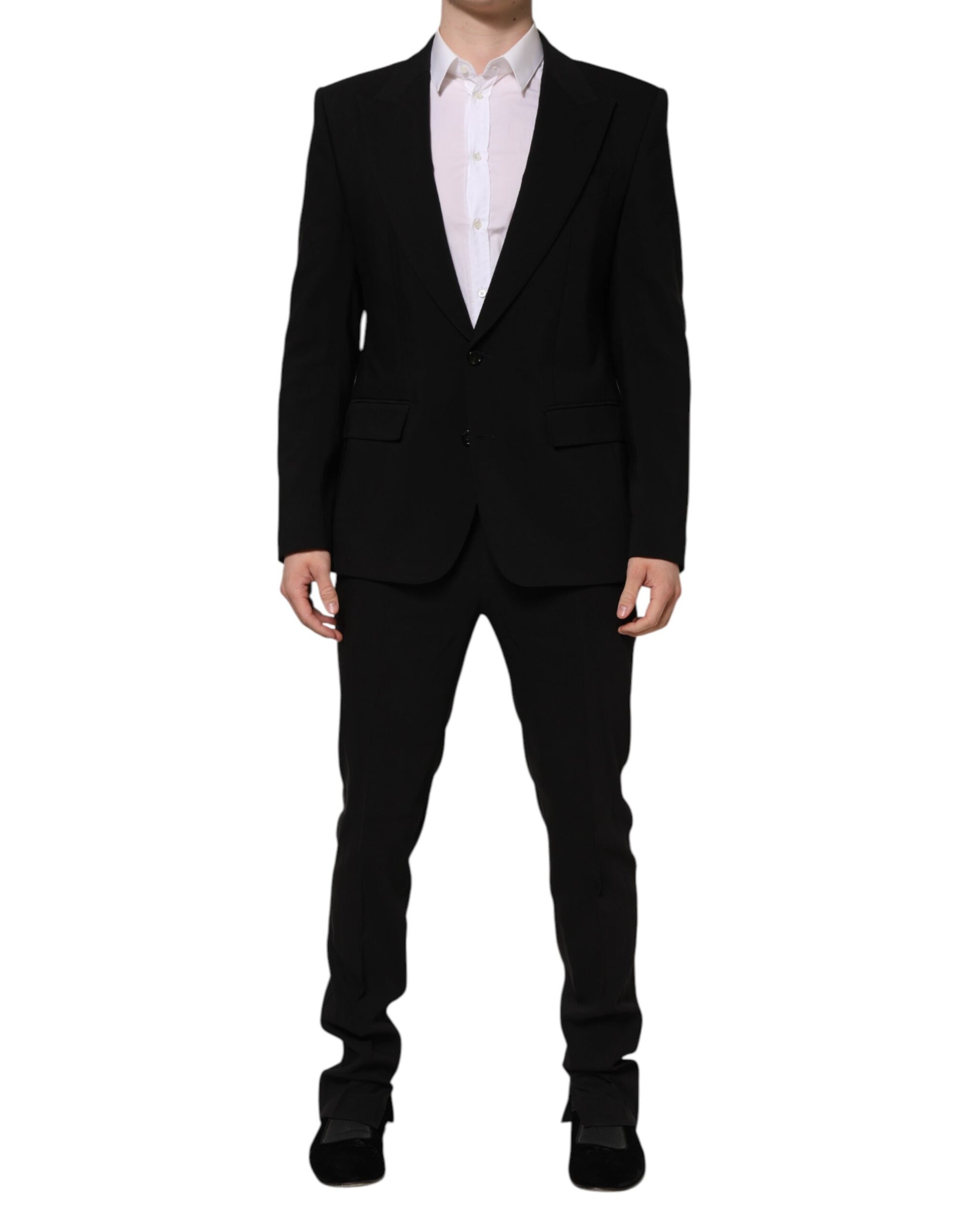 Dolce & Gabbana Black MARTINI Single Breasted 2 Piece Suit Dolce & Gabbana