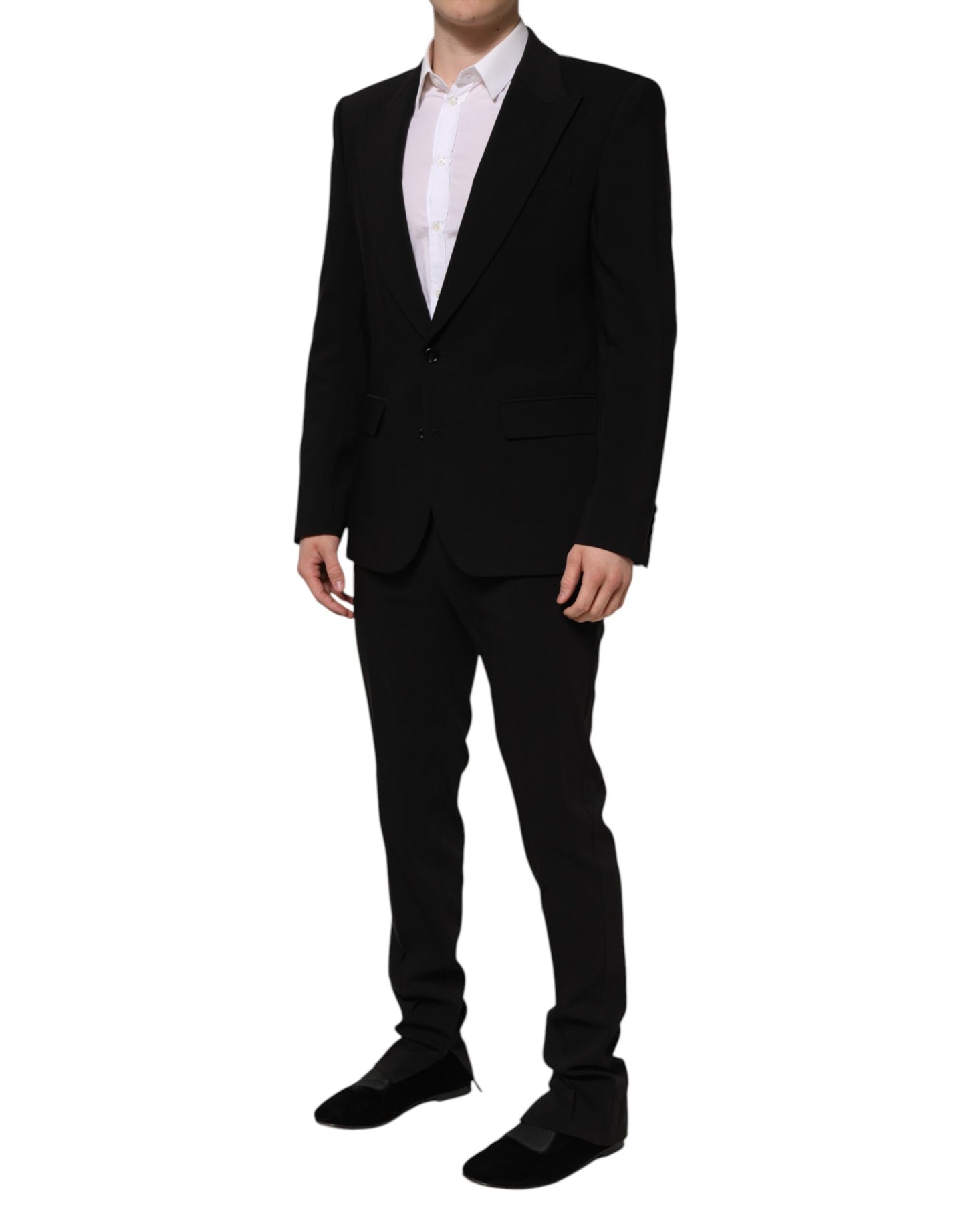 Dolce & Gabbana Black MARTINI Single Breasted 2 Piece Suit Dolce & Gabbana