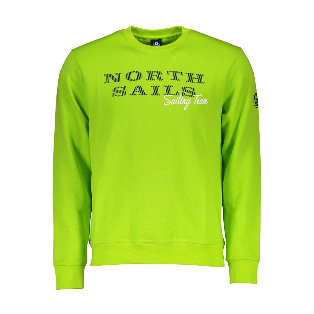 North Sails Green Cotton Sweater North Sails