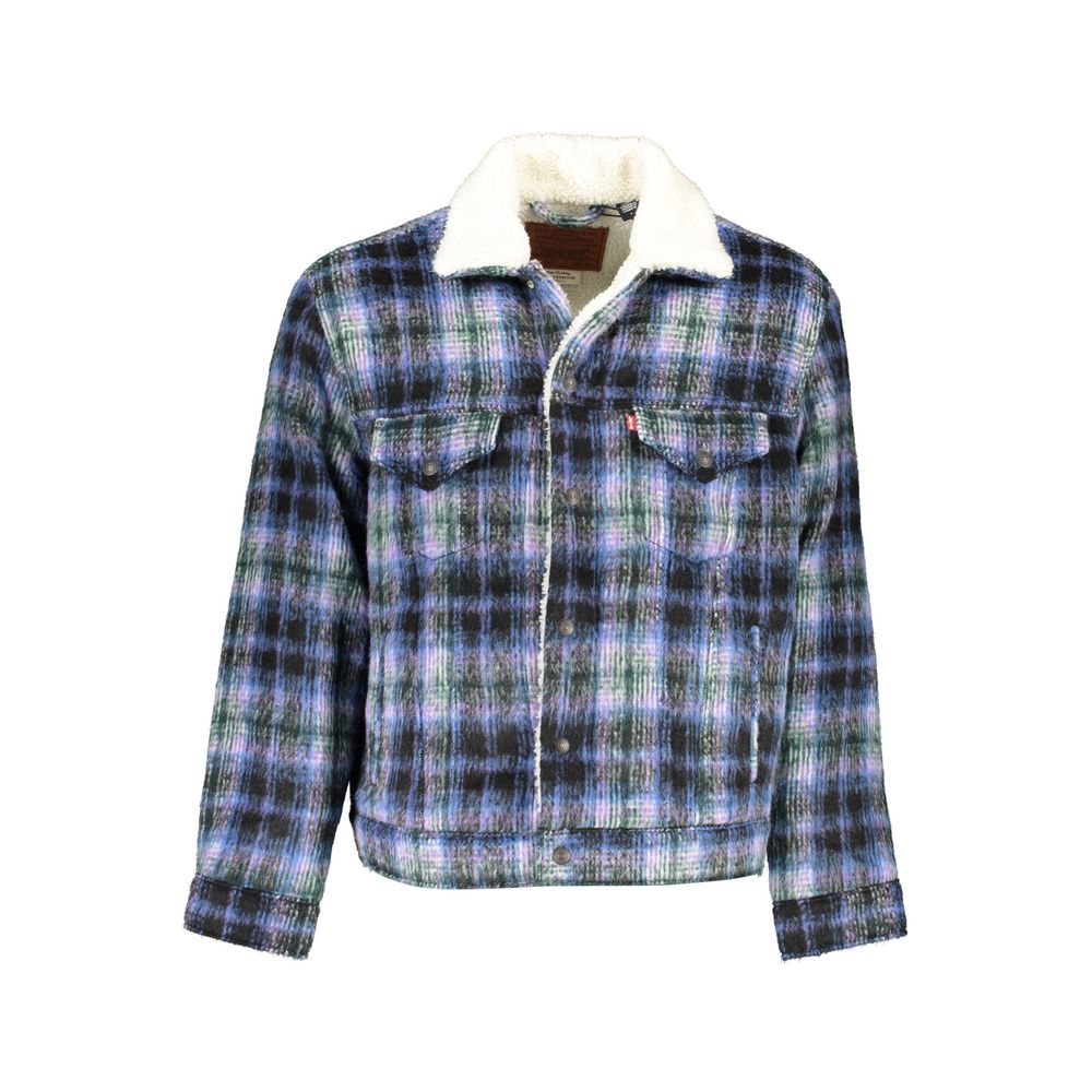 Levi's Blue Polyester Jacket Levi's