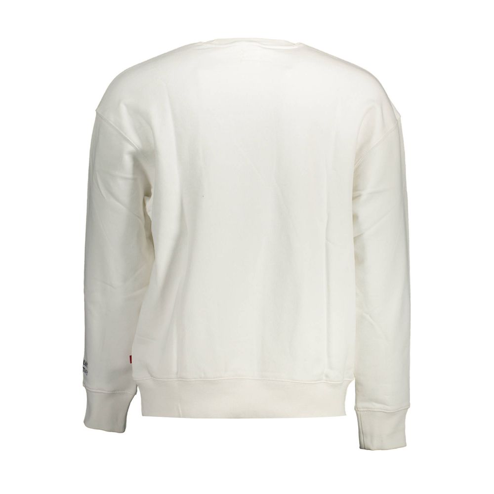 Levi's White Cotton Sweater Levi's
