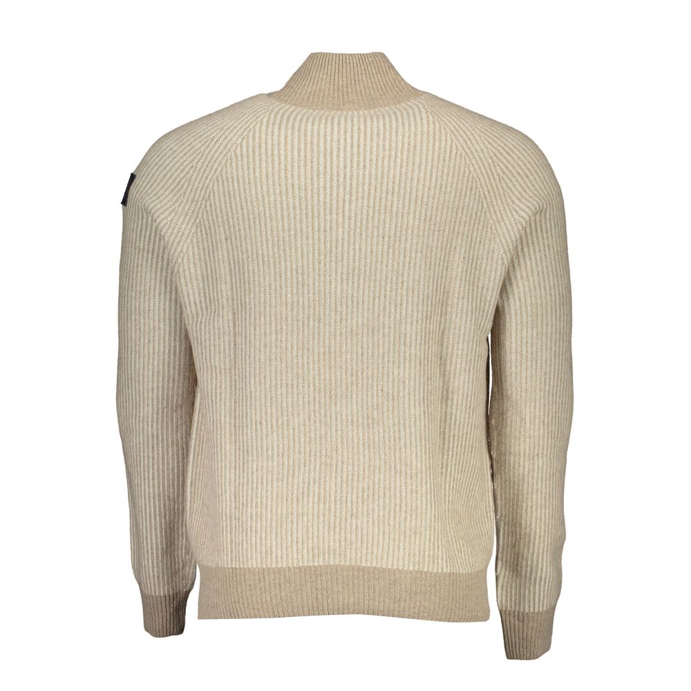 North Sails Beige Wool Sweater North Sails