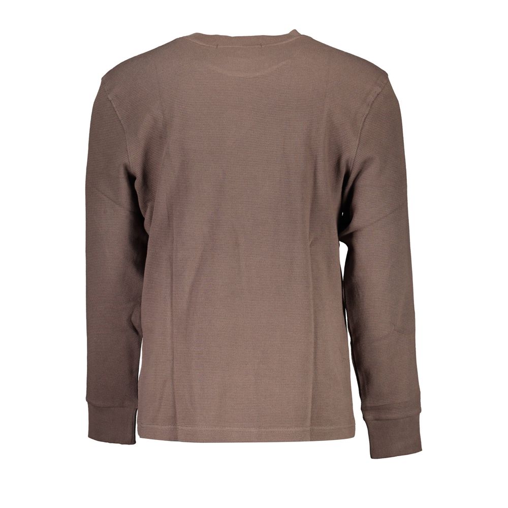Calvin Klein Brown Cotton Sweater Calvin Klein