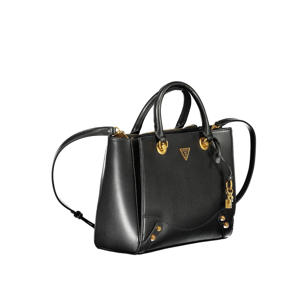 Guess Jeans Black Polyethylene Handbag Guess Jeans