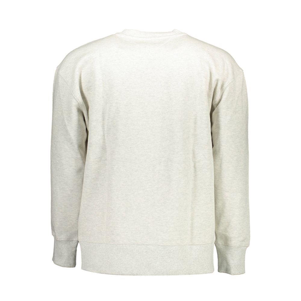 Tommy Hilfiger Gray Cotton Sweater Tommy Hilfiger