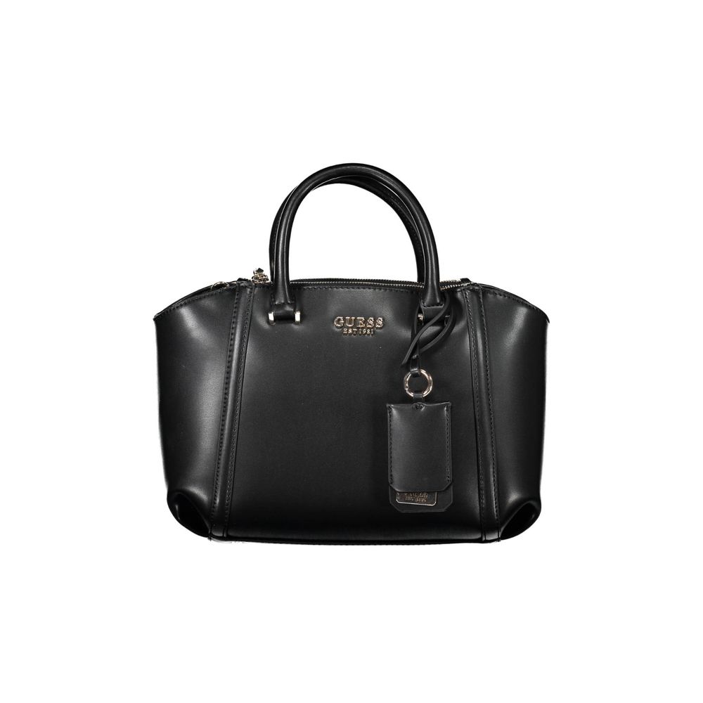 Guess Jeans Black Polyethylene Handbag Guess Jeans