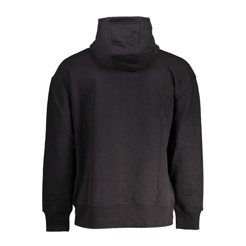 Tommy Hilfiger Black Cotton Sweater Tommy Hilfiger