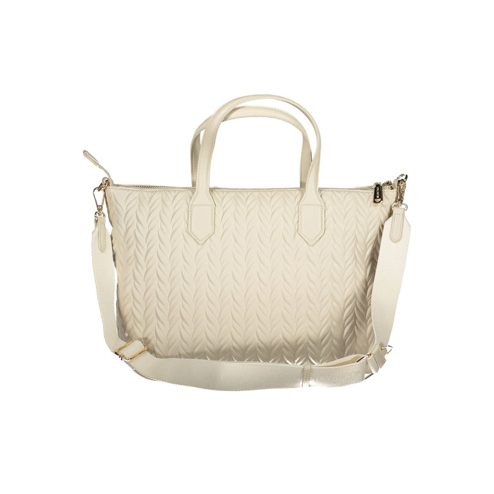 Mario Valentino White Polyethylene Handbag Mario Valentino