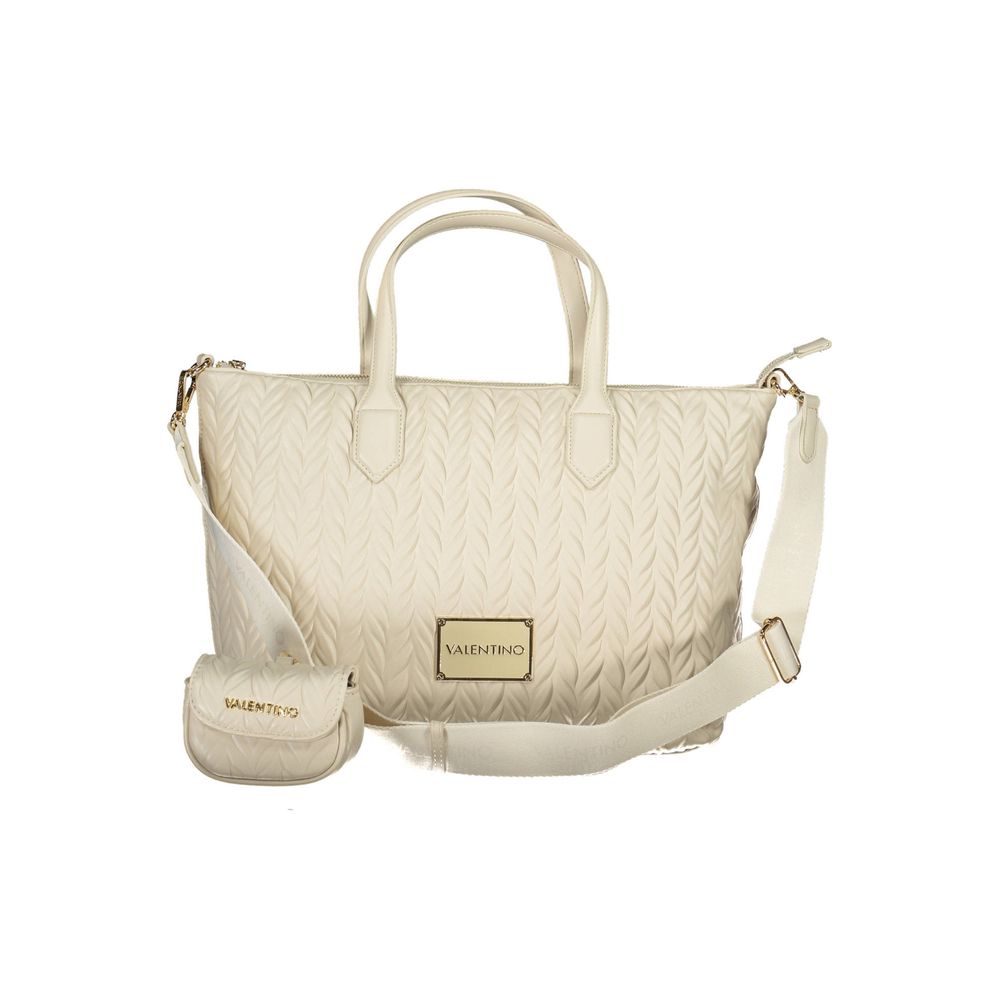 Mario Valentino White Polyethylene Handbag Mario Valentino