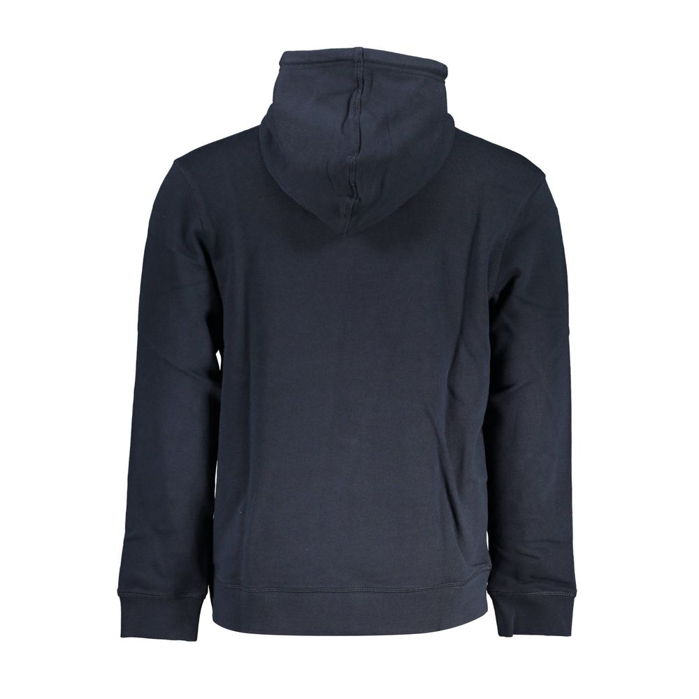 Hugo Boss Blue Cotton Sweater Hugo Boss