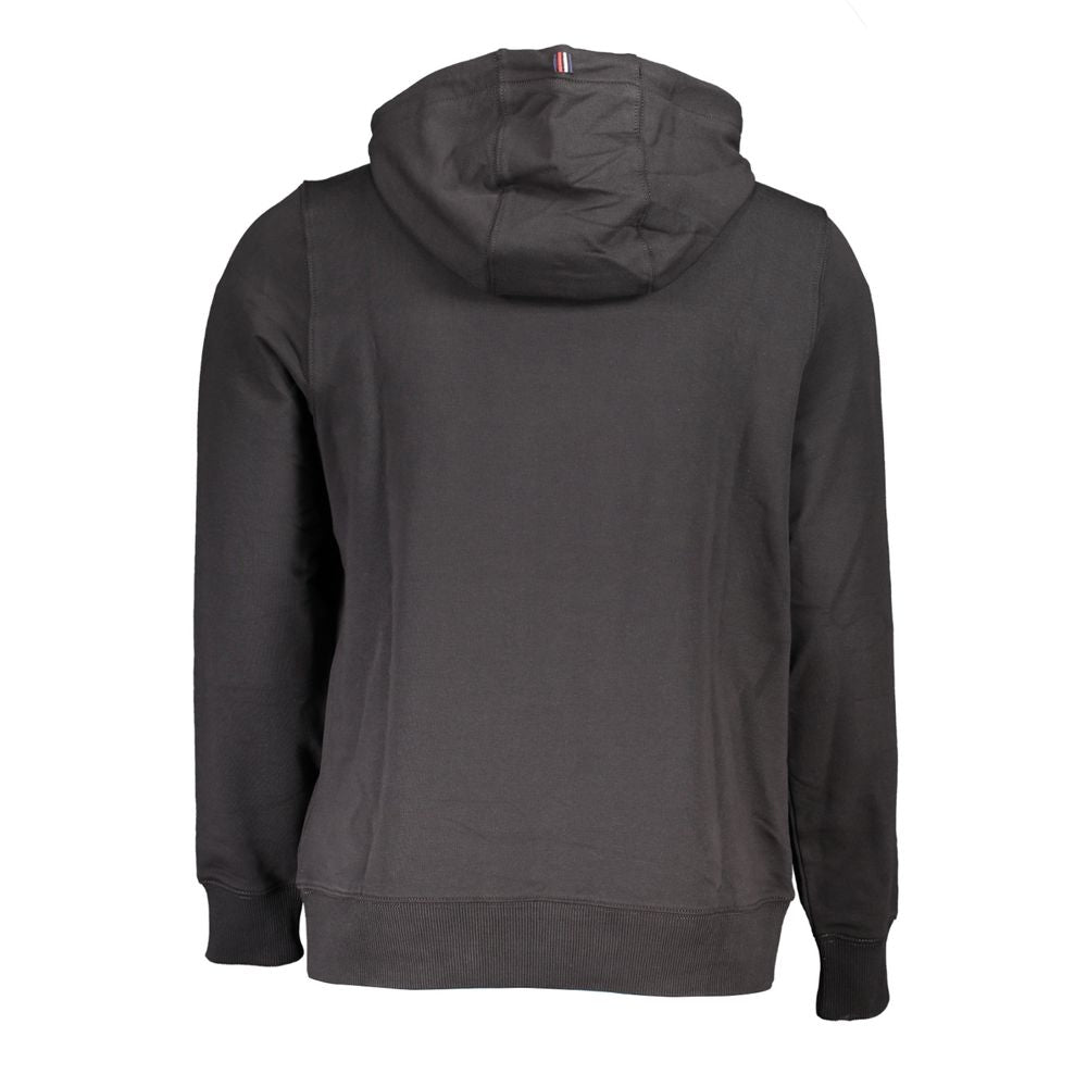 Tommy Hilfiger Black Cotton Sweater Tommy Hilfiger