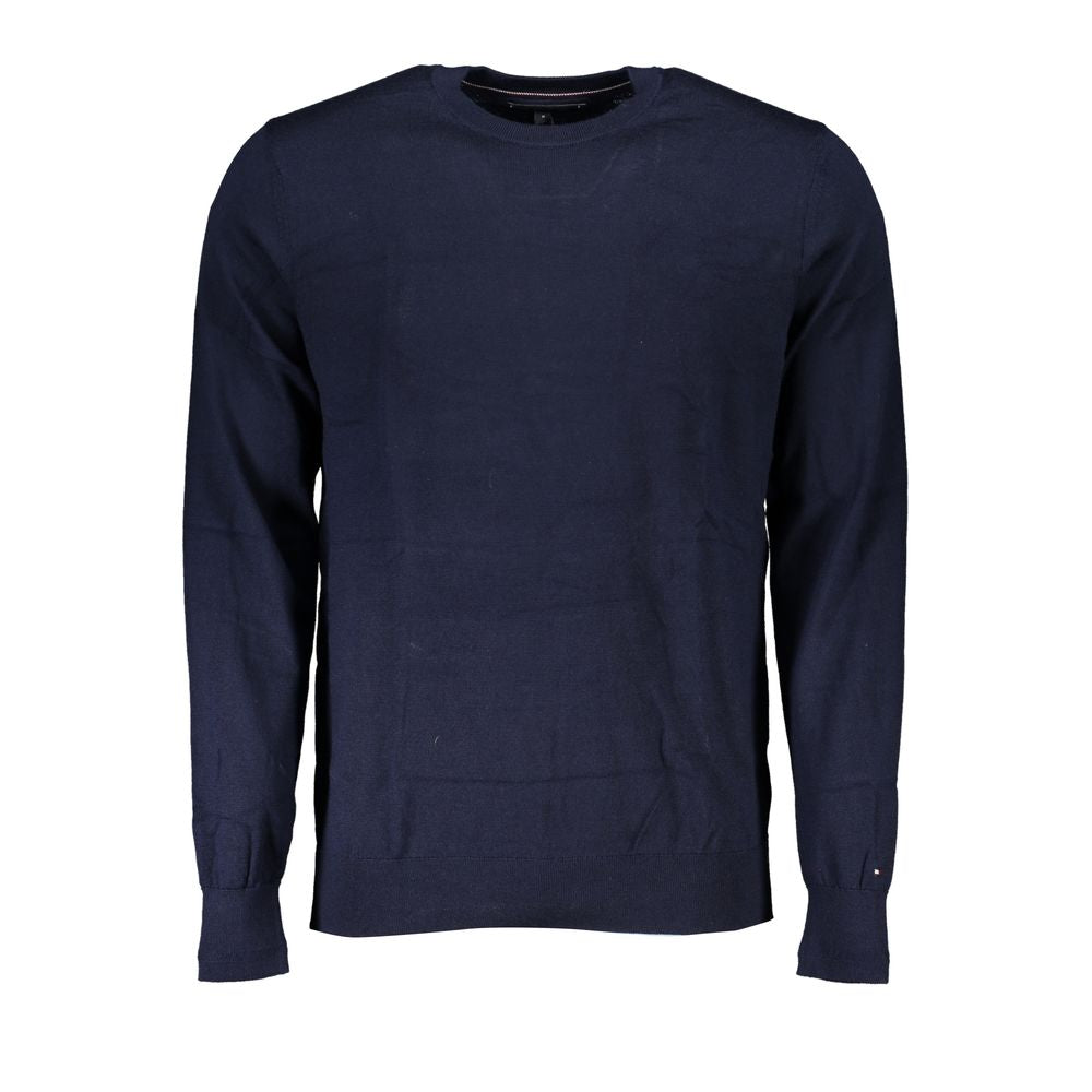 Tommy Hilfiger Blue Fabric Sweater Tommy Hilfiger