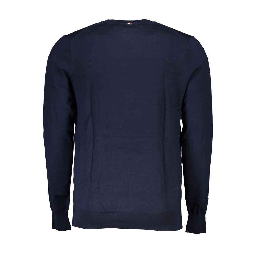 Tommy Hilfiger Blue Fabric Sweater Tommy Hilfiger