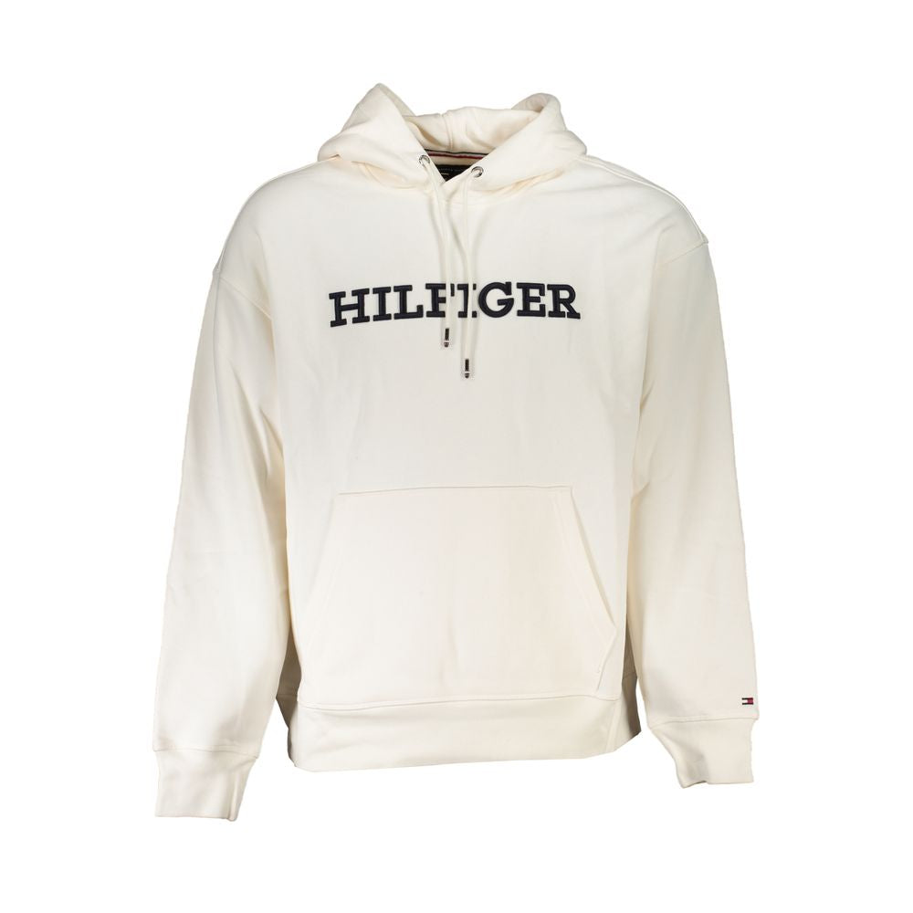 Tommy Hilfiger White Cotton Sweater Tommy Hilfiger