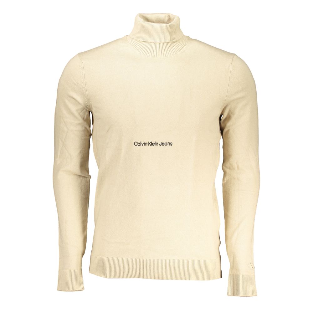 Calvin Klein Beige Cotton Sweater Calvin Klein