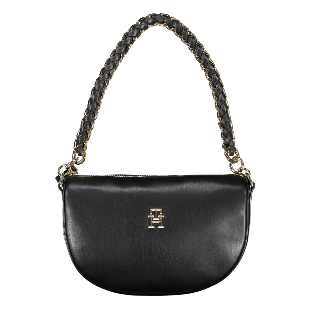 Tommy Hilfiger Black Polyethylene Handbag Tommy Hilfiger